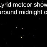 The Falling Stars of April