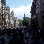 A Walk With the Demonstrators