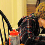 A Child Who Won't Answer The Cell Phone and One Who Won't Do His Homework