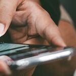 Man Hiding Behind Texts